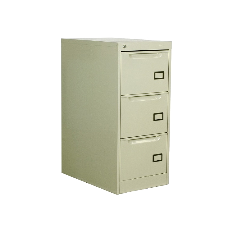 Archivero vertical metálico 3 gavetas oficio PM A-9165 arena - Imagen 2