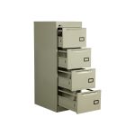 Archivero vertical metálico 4 gavetas oficio PM A-9164 arena