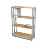 Librero vertical Trento modelo 735