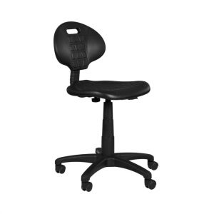 Silla industrial poliuretano negra 4051