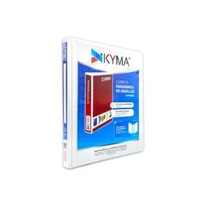 Carpeta Blanca T/C 1/2" Arillo En "O" Kyma