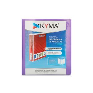 Carpeta Morada T/C 1″ Arillo En «O» Kyma