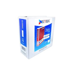 Carpeta Blanca T/C 4" Arillo En "D" Kyma