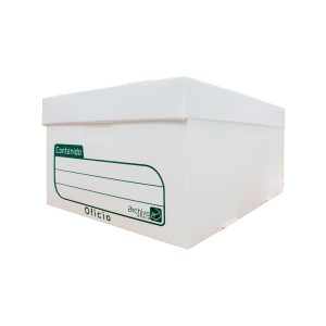 Caja para archivo muerto de plástico tamaño Oficio MYC