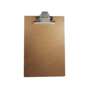 Tabla de fibracel con clip t/carta TE-30 lux