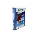 Carpeta Azul Aqua T/C 1″ Arillo En «O» Kyma