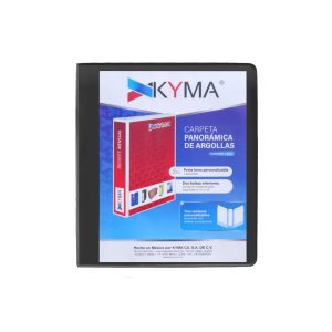 Carpeta Negra T/C 1″ Arillo En «O» Kyma