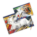 Block de dibujo de papel marquilla chico 33.3 x 24.6 cm Estrella