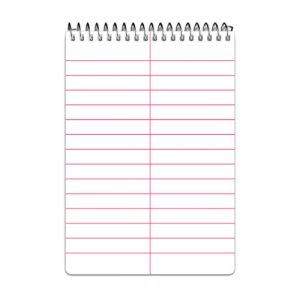 Libreta de taquigrafía corto Estrella