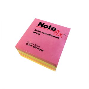 Notas adhesivas neón NF4-N Note Fix
