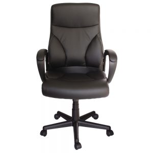 Sillón ejecutivo negro Rimini