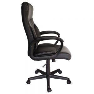 Sillón ejecutivo negro Rimini
