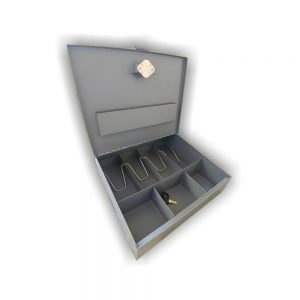 Caja plana chica para dinero