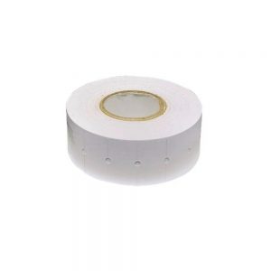 Rollo de etiquetas blancas 12 x 21 mm mod. CODI