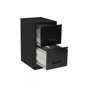 Archivero hirsh metalico 2 gavetas