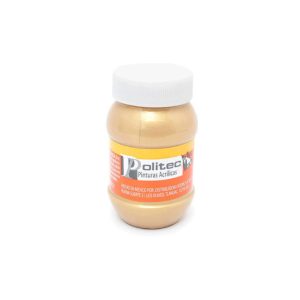 Pintura acrílica Politec metálica L700 100ml oro