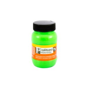 Pintura acrílica fluorescente Politec L800 100ml varios colores