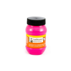 Pintura acrílica fluorescente Politec L800 100ml varios colores