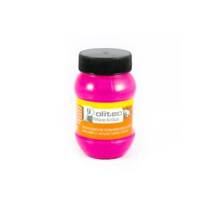 Pintura acrílica fluorescente Politec L800 100ml varios colores