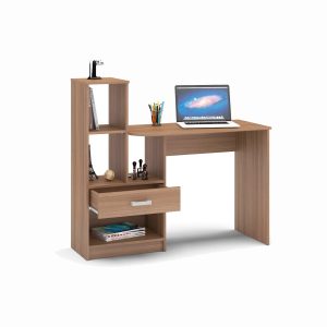 Escritorio Terre con librero y cajón Mobilek