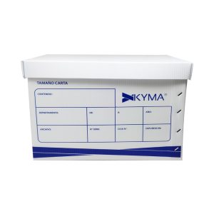 Caja de archivo plástica carta Kyma