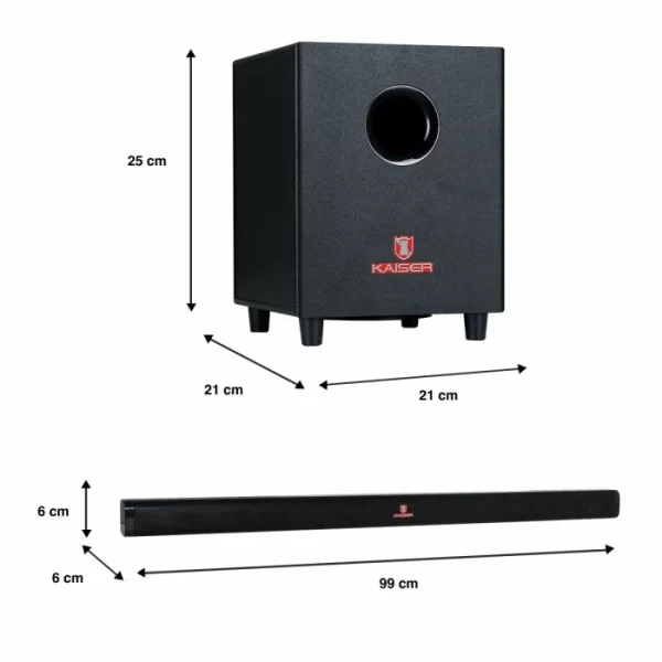 Barra de sonido KBS-3092 kaiser - Imagen 2