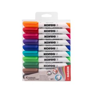 Marcadores Punta Bicel Pizarron Kores K-marker Xw2