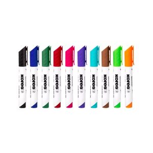 Marcadores Punta Bicel Pizarron Kores K-marker Xw2