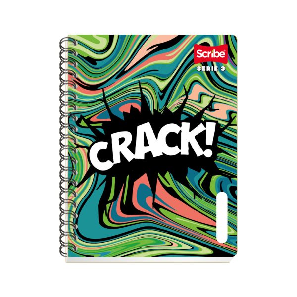 Libreta Profesional Doble Arillo cuadro 7mm 100 hjs Serie 3 Scribe - Imagen 3
