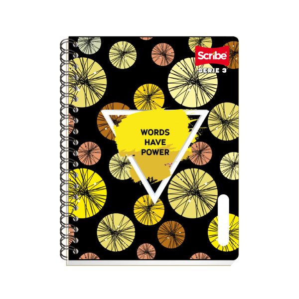 Libreta Profesional Doble Arillo cuadro 7mm 100 hjs Serie 3 Scribe - Imagen 6