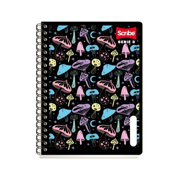 Libreta Profesional Doble Arillo cuadro 7mm 100 hjs Serie 3 Scribe - Imagen 7