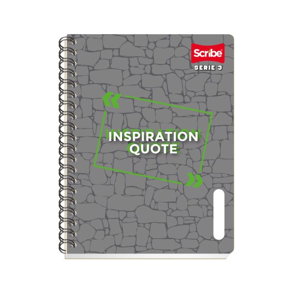 Libreta Profesional Doble Arillo cuadro 7mm 100 hjs Serie 3 Scribe - Imagen 9