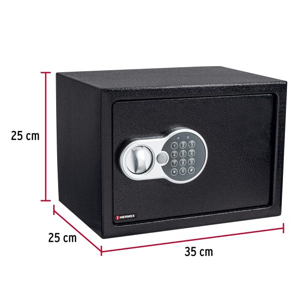 Caja de seguridad electrónica, Hermex Mod: Case-35 - Imagen 2