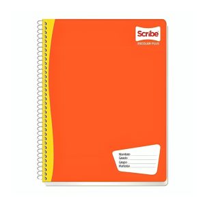 Libreta Profesional Scribe Escolar Plus  Espiral C7 100 hjs