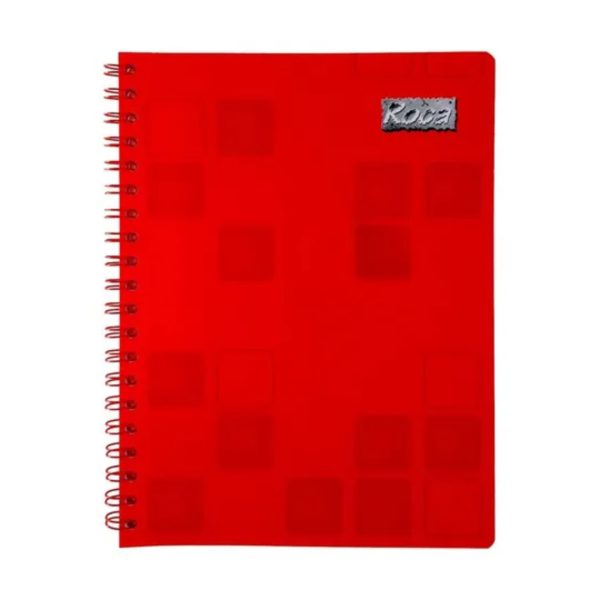 Libreta profesional doble espiral 100hjs Roca cuadro 7mm - Imagen 4