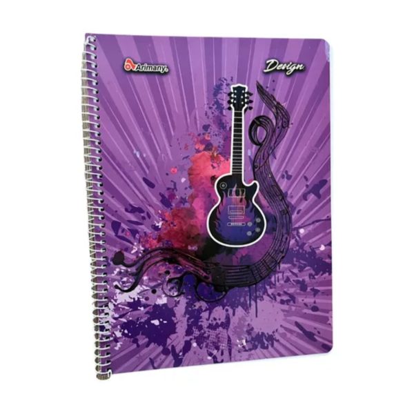 libreta Prof.espiral Design De 100hjs Cuadro 7mm Arimany - Imagen 6