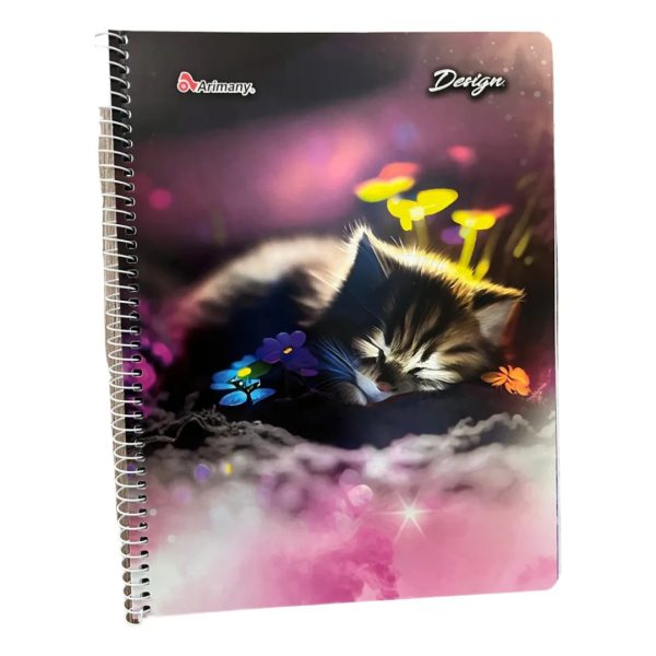 libreta Prof.espiral Design De 100hjs Cuadro 7mm Arimany - Imagen 2
