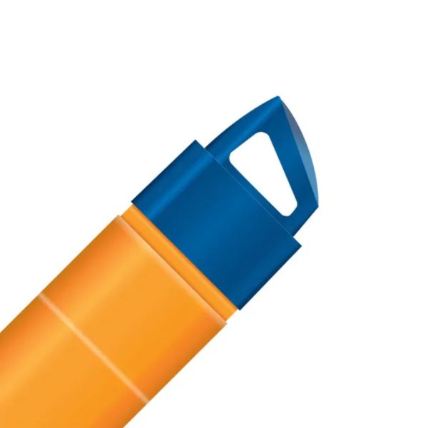 Bolígrafo PinPoint fino cuerpo amarillo Azul - Imagen 3