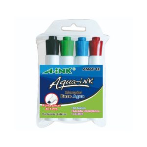 Marcadores De Agua AMAC-4E A-ink c/4