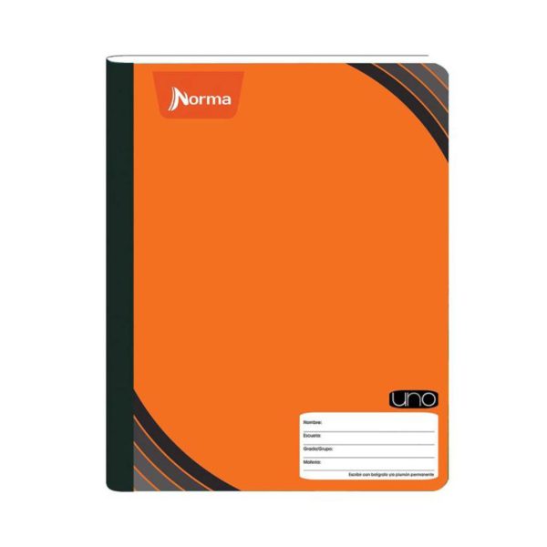 Cuaderno Profesional Cosido Norma Uno Cuadro Chico 100 hojas - Imagen 3