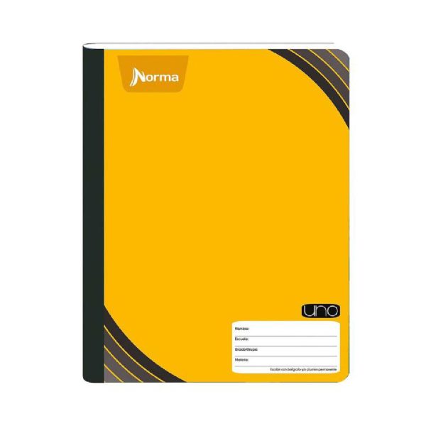 Cuaderno Profesional Cosido Norma Uno Cuadro Chico 100 hojas - Imagen 4