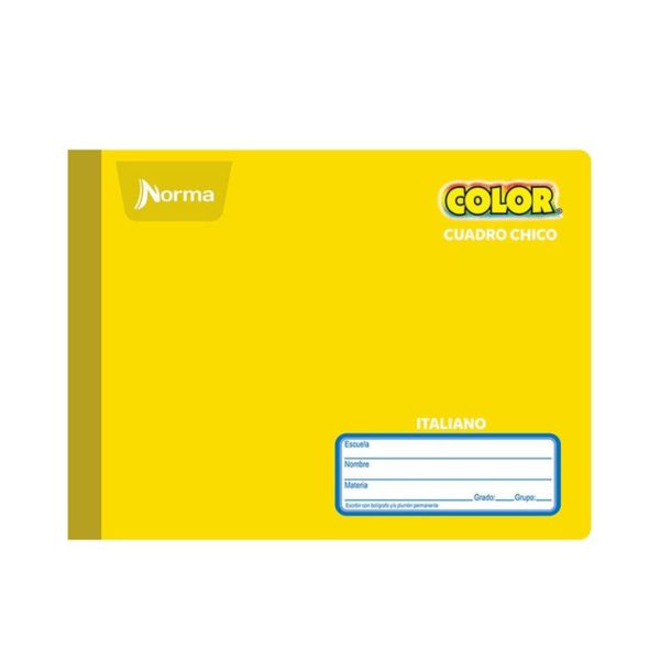 Cuaderno Cosido Italiano 100hojas c5 Norma Color 581296 - Imagen 7
