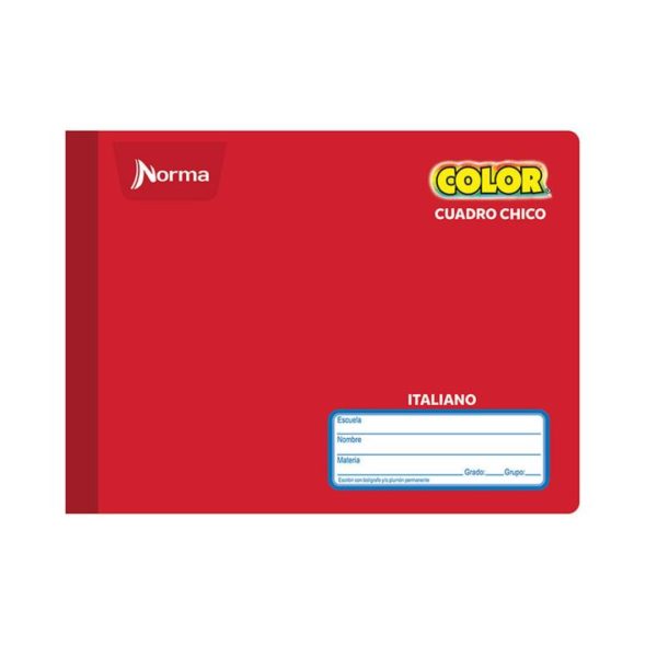 Cuaderno Cosido Italiano 100hojas c5 Norma Color 581296 - Imagen 2