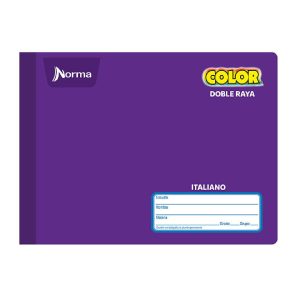 Cuaderno F/I Norma Color Doble Raya 100 hojas