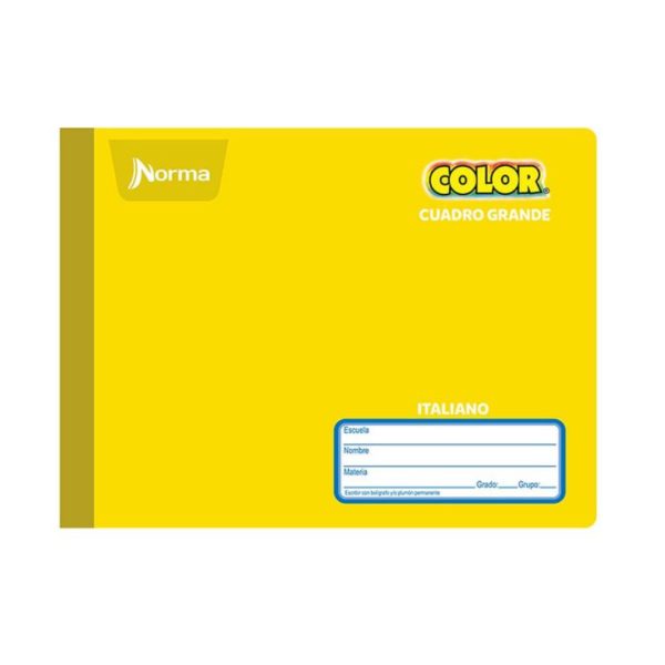 Cuaderno Cosido froma italiana 100hjs C-7 Norma Color 581298 - Imagen 7