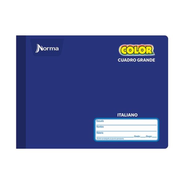 Cuaderno Cosido froma italiana 100hjs C-7 Norma Color 581298 - Imagen 5