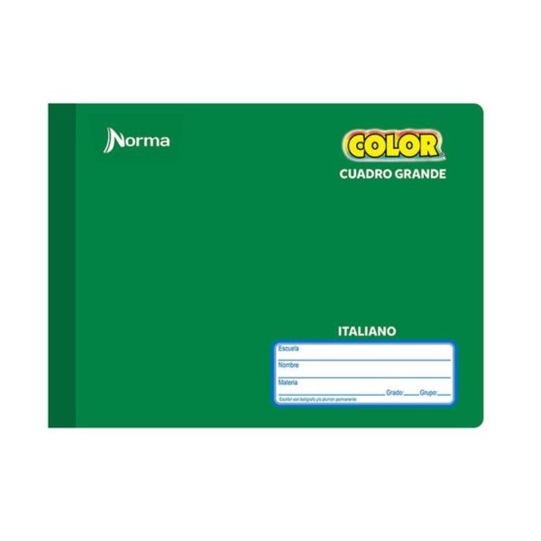 Cuaderno Cosido froma italiana 100hjs C-7 Norma Color 581298 - Imagen 8