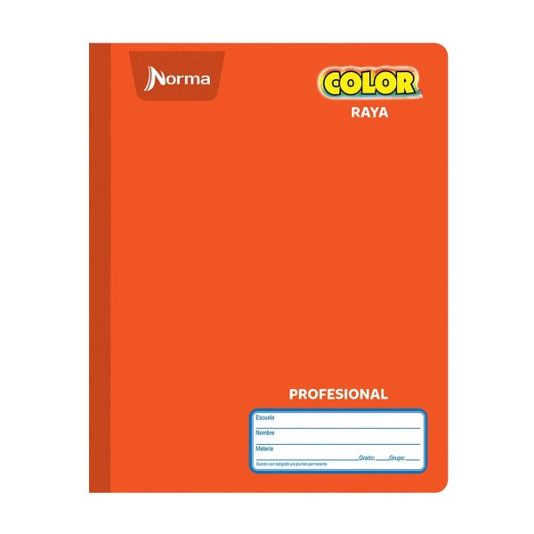 Cuaderno Cosido Profesional 100H Rayas Norma Color 581280 - Imagen 6