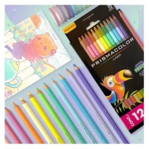 Lápices De Colores Redondos Prismacolor Junior Pastel C/ 12 pzs.