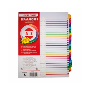 Separadores Dietrix A-Z.